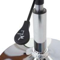 6er-Set Esszimmerstühle drehbar höhenverstellbar Kunstleder grau