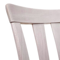 6x Esszimmerstuhl, Küchenstuhl, Stoff/Textil Massiv-Holz ~ helles Gestell,grau