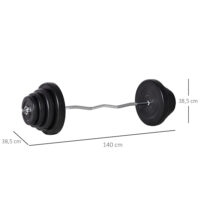 70kg Langhantel Set Curlstange Hantel Set verschiedene Gewichte