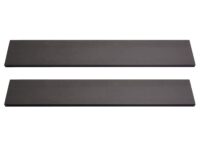 7er Set WPC Sichtschutz Latten Windschutz 90cm 1qm anthrazit Savon