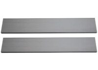 7er Set WPC Latten Sichtschutz Windschutz 90cm 1qm grau MVG Savon