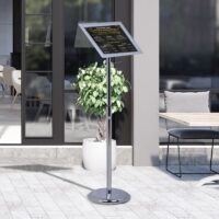 A4 Plakatständer Infoständer Werbeständer 70-125 cm höhenverstellbar