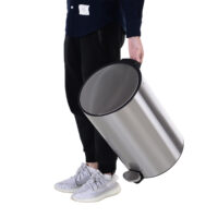 Abfalleimer 20L Edelstahl Treteimer mit Inneneimer Soft Close