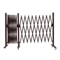 Absperrgitter Scherengitter Trenngitter mit Rollen H: 109cm B: 60-530cm