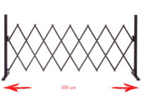 Absperrgitter Tierschutzgitter ausziehbar H: 103cm B: 35-300cm
