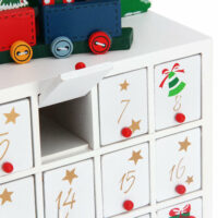 Adventskalender Landschaft Holz zum Selbstbefüllen