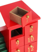 Adventskalender Lokomotive Holz zum Selbstbefüllen