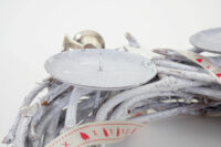 Adventskranz Weihnachtsdeko Ø 30cm Kerzen rot