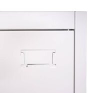 Aktenschrank JAM-H17 2 Türen abschliessbar Metall 185x90x40cm