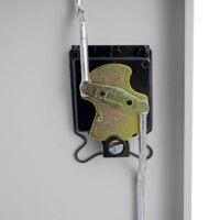 2 Türen 140x90cm grau