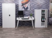 2 Türen 140x90cm weiss