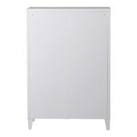 Metallschrank Kommode Oripää 110x75x33cm Weiss