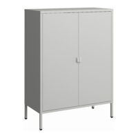 Aktenschrank Hailuoto 80x40x110cm Hellgrau