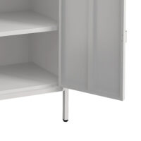 Aktenschrank Hailuoto 70x40x110cm Hellgrau