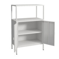 Aktenschrank Hailuoto 70x40x110cm Hellgrau
