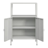 Aktenschrank Hailuoto 70x40x110cm Hellgrau