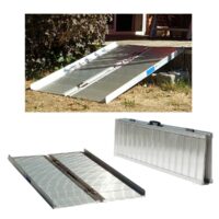 Alu Rollstuhlrampe Laderampe klappbar 122cm 270kg