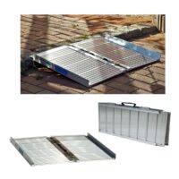 Alu Rollstuhlrampe Laderampe klappbar 61cm 270kg