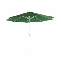 Alu Sonnenschirm Gartenschirm N18 270cm, neigbar, rostfrei grün