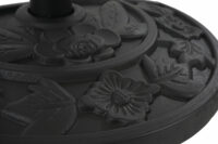 Alu-Sonnenschirm halbrund Parla ~ 270cm creme mit Ständer