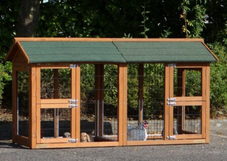 Anbau Doppel Auslauf Freigehege Prestige small