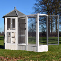 Anbau für Vogelvoliere Luise