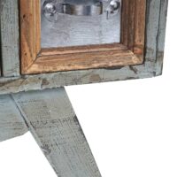 Apotheker-Schrank HWC  Kommode Holz massiv 94x73x32cm