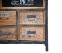 Tanne Holz 90x90x32cm