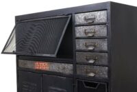 Apothekerkommode Apothekerschrank Industrial Design Stahl