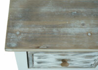 Apothekerkommode Apothekerschrank Shabby Chic 92x88x35cm weiss