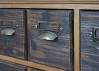 Apothekerkommode Apothekerschrank Tanne Holz massiv