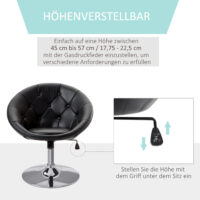 Arbeitshocker Drehhocker Drehstuhl Bürostuhl