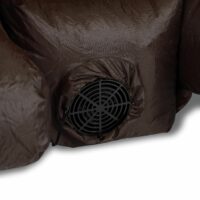 Aufblasbarer Weihnachtsmann Schlitten 240x155 cm beleuchtet XXL