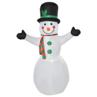 Aufblasbarer XL Schneemann 193cm beleuchtet