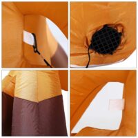 Aufblasbares Rentier 180cm XL beleuchtet