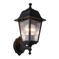 Aussenleuchte Huddersfield E27 Schwarz