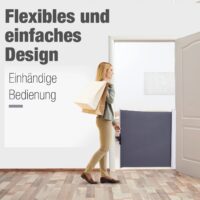 Ausziehbare Trennwand für Hunde Treppenschutzgitter