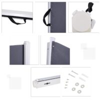 Ausziehbare Trennwand für Hunde Treppenschutzgitter