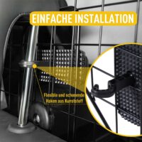 Auto Hundegitter Schutzgitter Gepäckgitter verstellbar