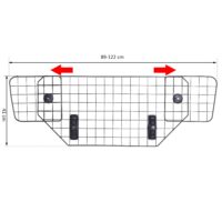 Auto Hundegitter Schutzgitter Gepäckgitter verstellbar