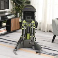 Babytrage Kindertrage Rückentragen für 6-36 Monate Alu Grün