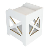 Badorganizer Struer 23x20x22cm Weiss