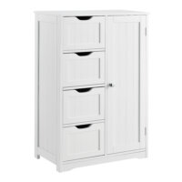 Badezimmerschrank Locust 81x55x30 cm Weiss