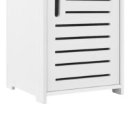 Badezimmerschrank Skara 72x32x32 cm Weiss Midischrank