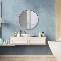Wandspiegel Modugno 60cm Silber