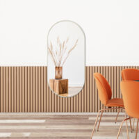 Wandspiegel Corato 40x80cm Weiss