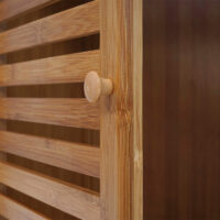 Badregal HWC aus Bambus ~ 80x36x34cm