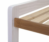 Badregal Schuhregal Bambus ~ 4 Böden