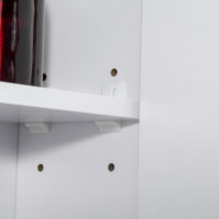 Badschrank mit Beleuchtung Spiegelschrank LED 90x15x65cm