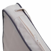 Balkon Sitzgarnitur Akazienholz massiv ~ mit Kissen